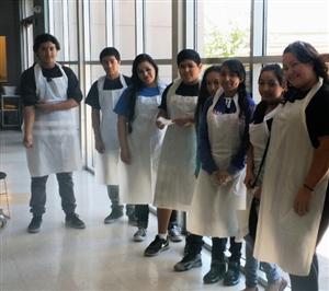 St Mary's Dining hall volunteers 